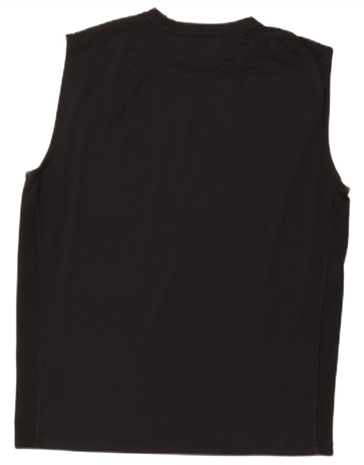 Umbro Hombre Chaleco Top 2XL Negro Poliéster