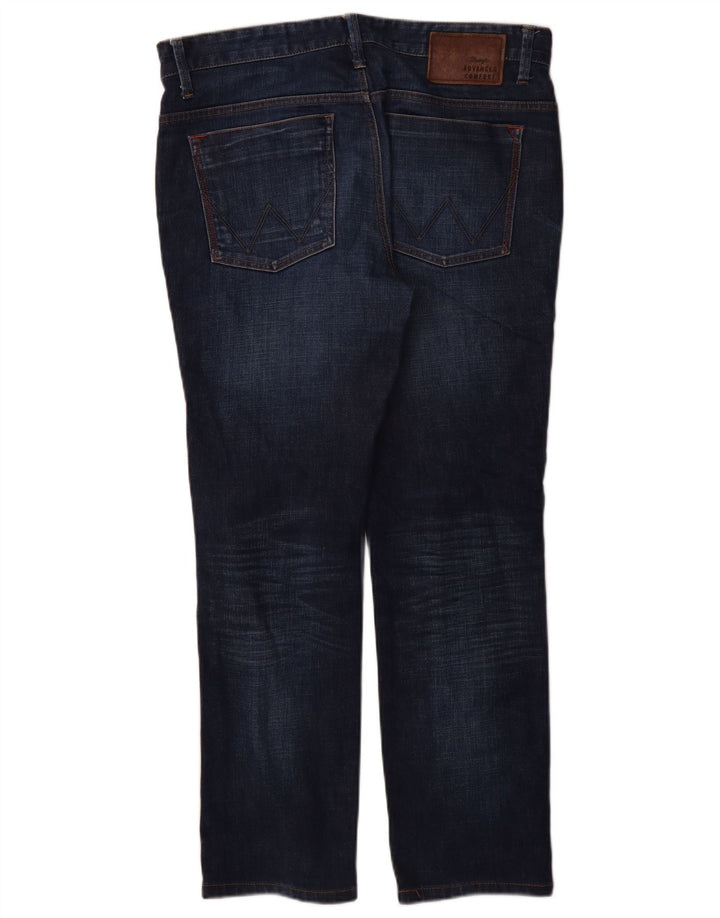 Vaqueros Wrangler Hombre Rectos W32 L30 Azul Marino