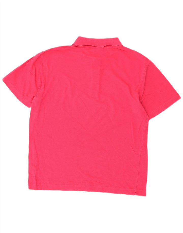 Polo Lacoste para hombre talla 4 algodón rosa mediano