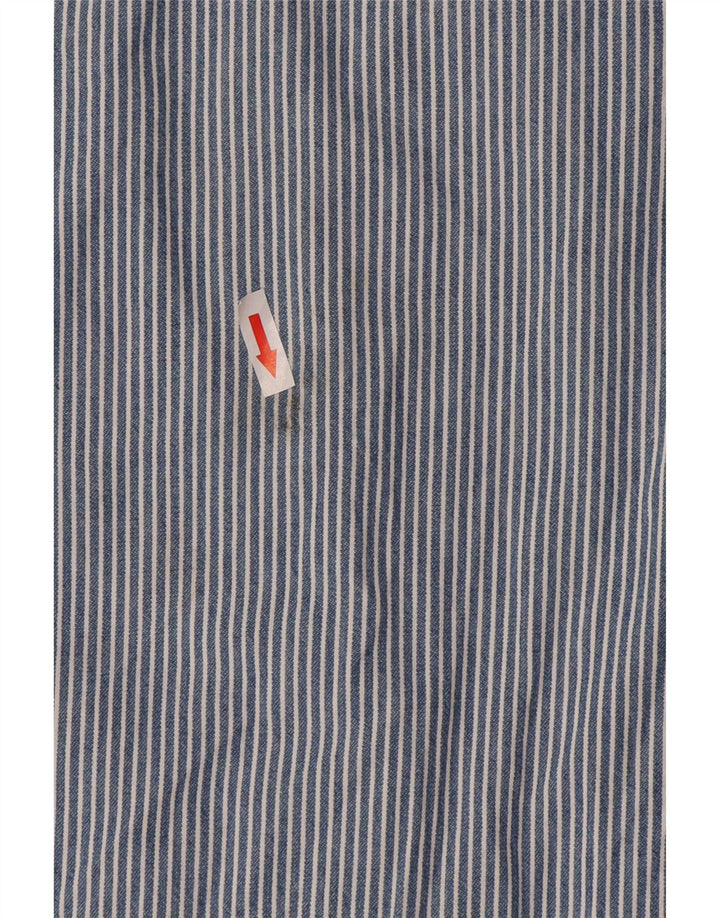 Levi's Camisa de corte relajado para hombre XS Azul Pinstripe