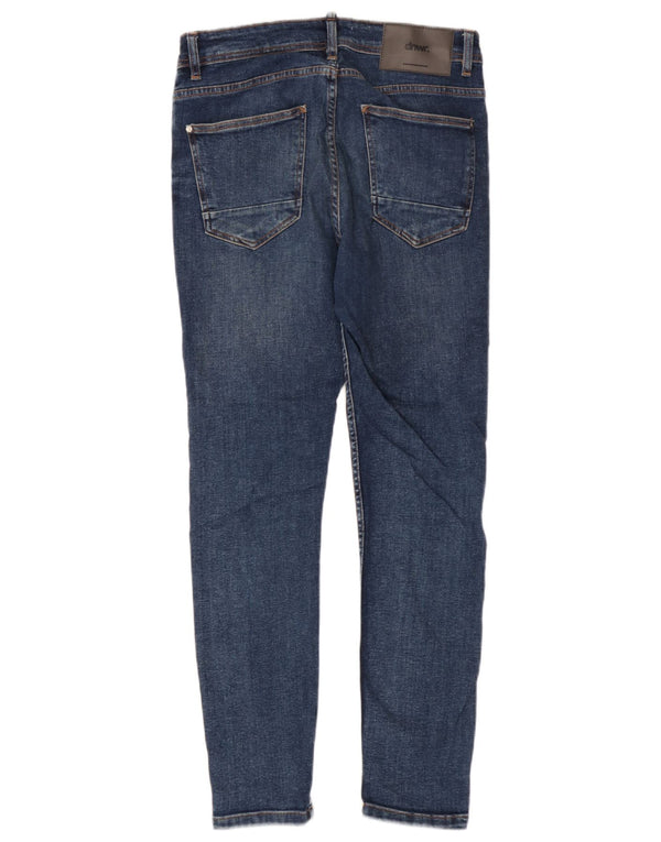 Zara Vaqueros pitillo para hombre EU 40 Medium W31 L29 Algodón azul