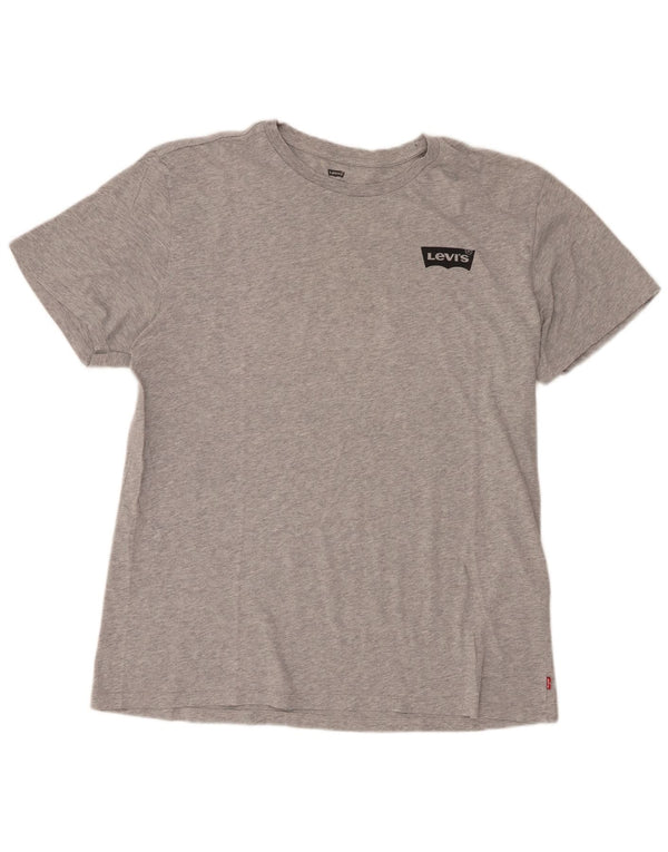 Levi's Camiseta Mujer Top UK 40 XL Algodón Gris
