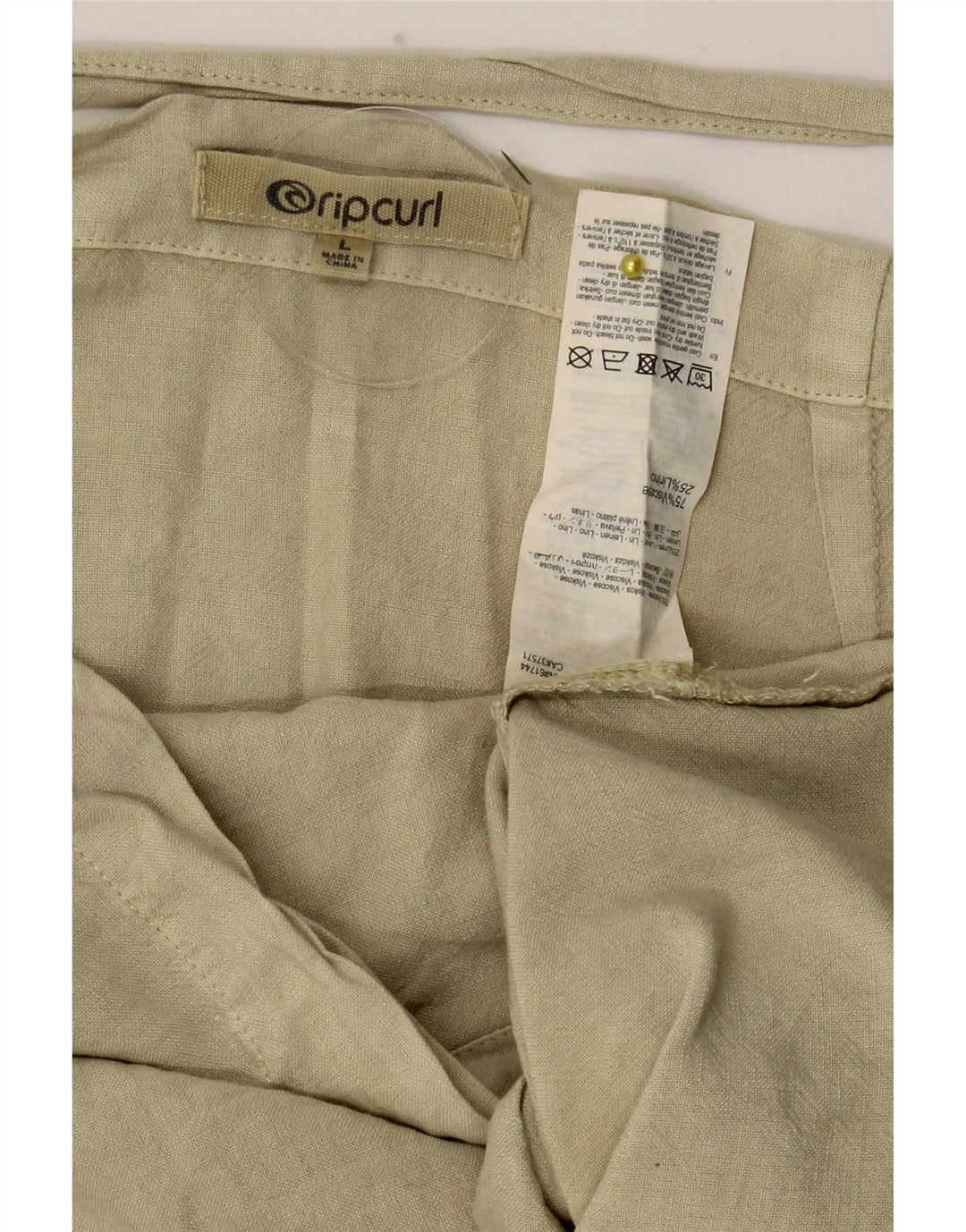 Falda cruzada para mujer Rip Curl Large W30 Viscosa verde