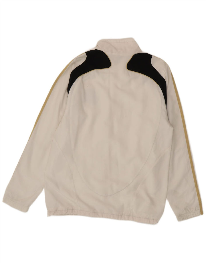 Adidas - Chaqueta de chándal para hombre, talla 38/40, color blanco