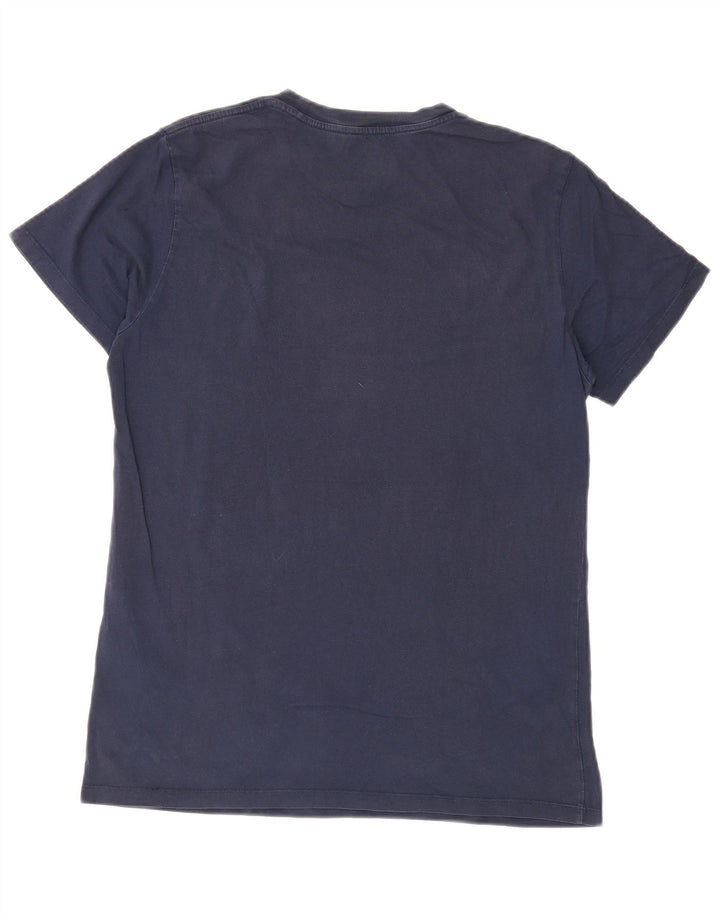 Levi's Hombre Camiseta Gráfica Top Medium Azul Marino Algodón