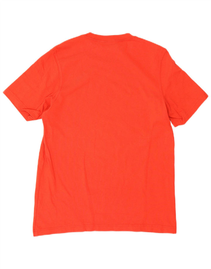 Adidas - Camiseta gráfica para hombre, color rojo medio, algodón