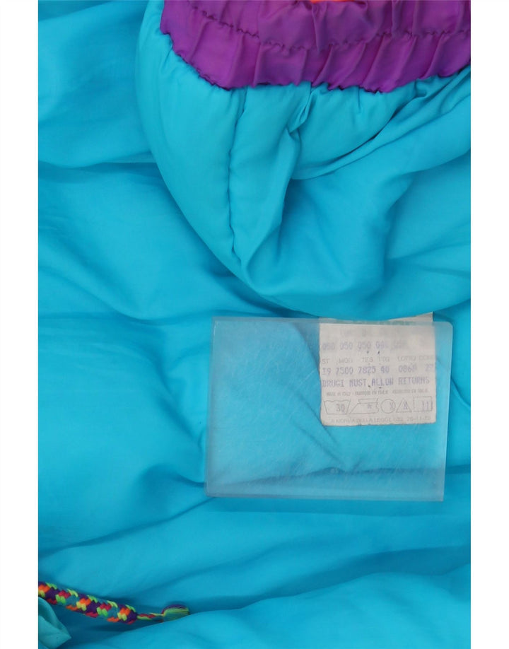 Brugi Chaqueta cortavientos para hombre IT 50 Large Azul Colorblock Poliamida