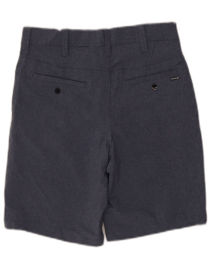 Hurley Pantalones cortos chinos para niños de 10 a 11 años, mediano, W26, azul