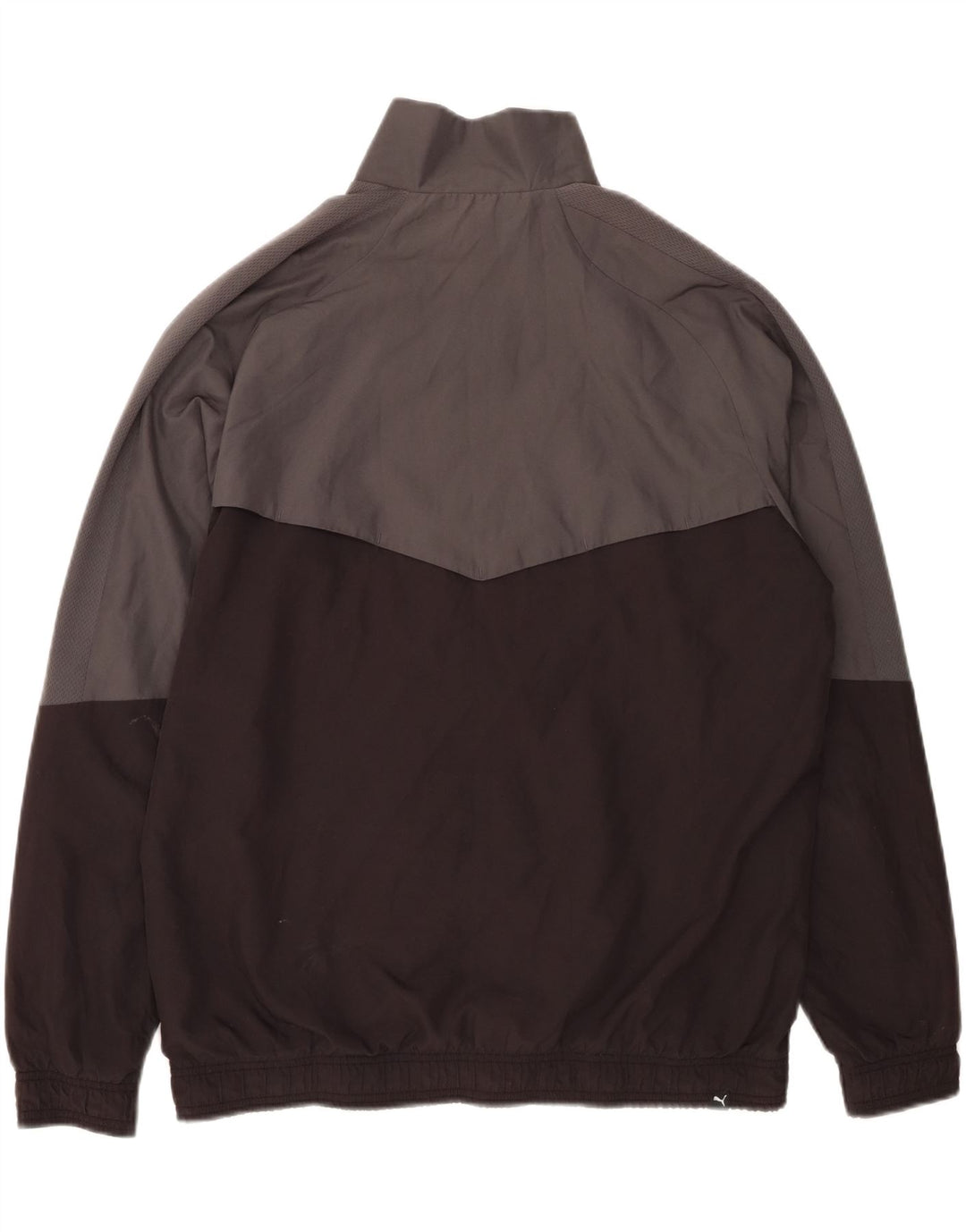 PUMA Mens Tracksuit Top Jacket Large Black Colourblock Polyester Vintage Puma and Second-Hand Puma from Messina Hembry 