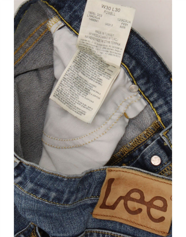 LEE Womens Powell Straight Jeans W30 L30 Blue Cotton Vintage Lee and Second-Hand Lee from Messina Hembry 
