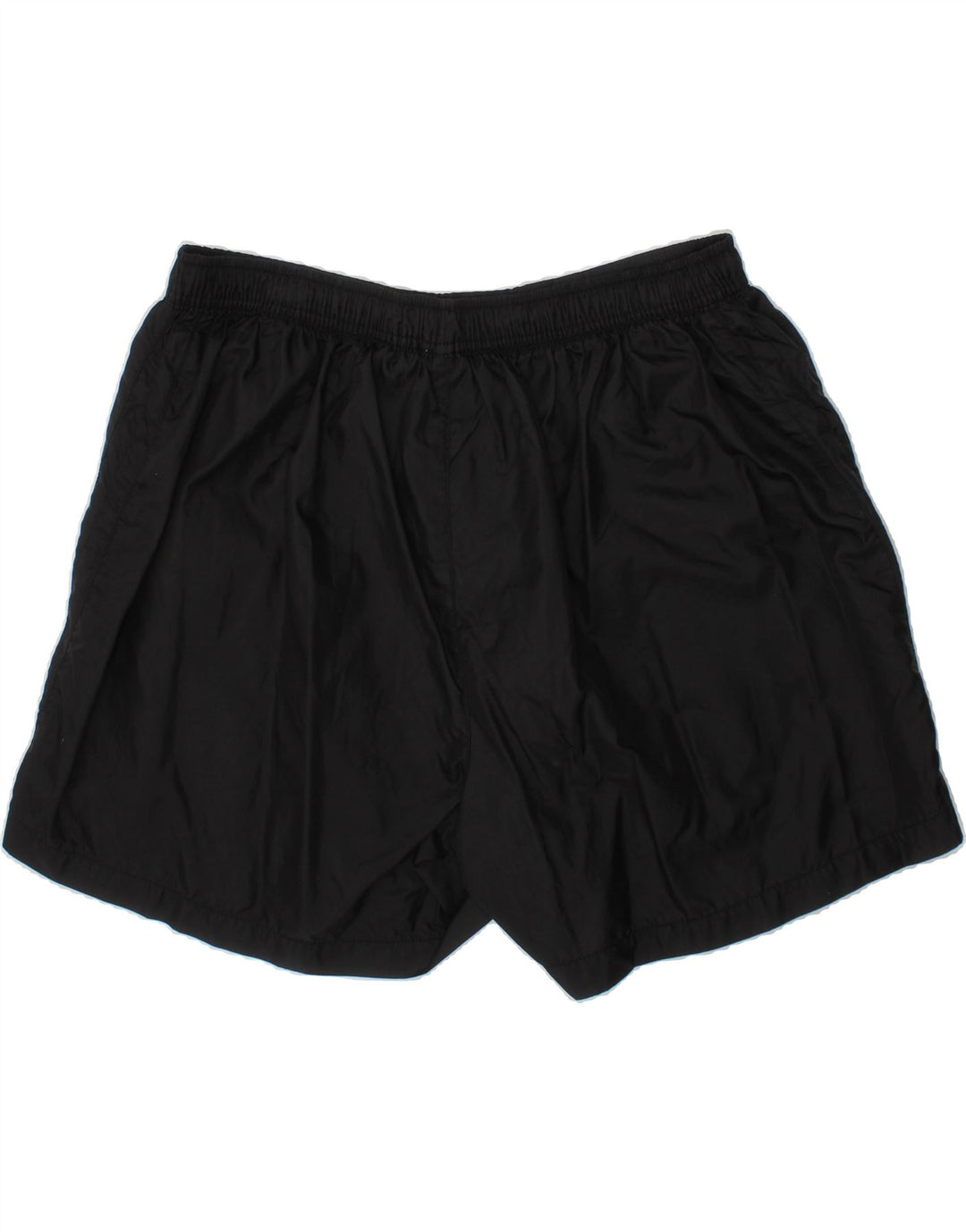 NIKE Womens Sport Shorts US 12/14 Large  Black Nylon Vintage Nike and Second-Hand Nike from Messina Hembry 