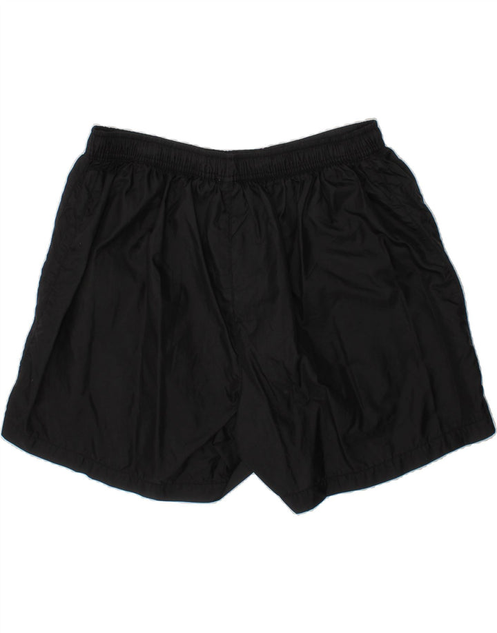 NIKE Womens Sport Shorts US 12/14 Large  Black Nylon Vintage Nike and Second-Hand Nike from Messina Hembry 