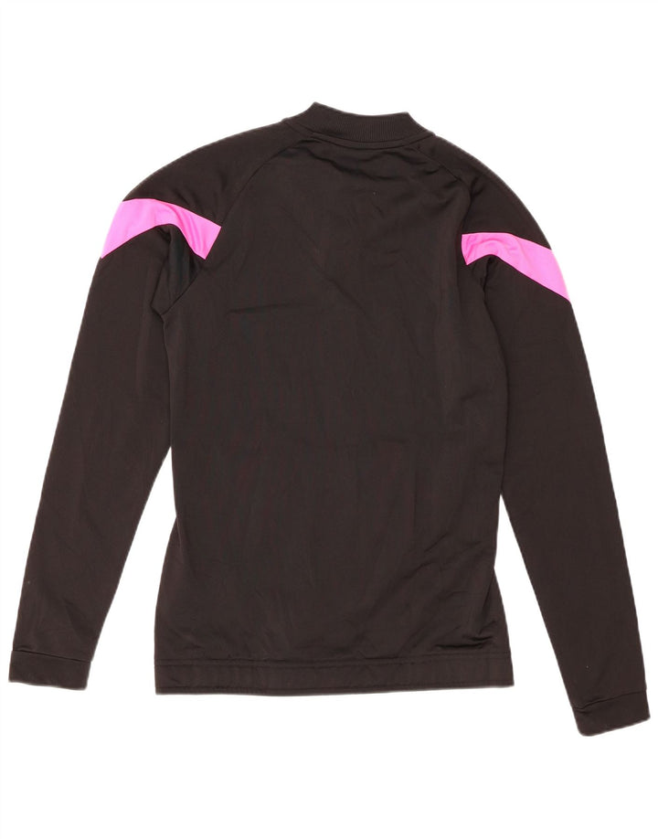 Puma Chaqueta de chándal para niña 15-16 años Negro Poliéster color block
