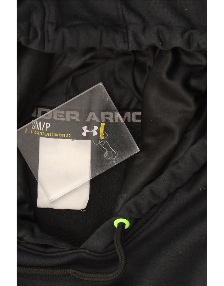 UNDER ARMOUR Jersey con capucha gráfico para hombre pequeño negro