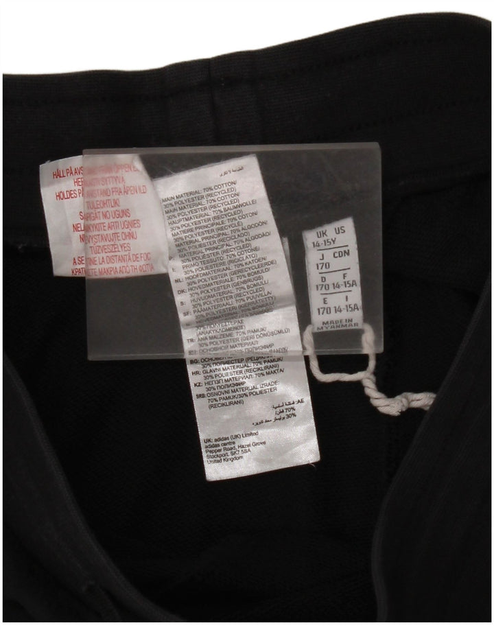 ADIDAS Pantalón Chándal Niño Joggers 14-15 Años Negro Algodón