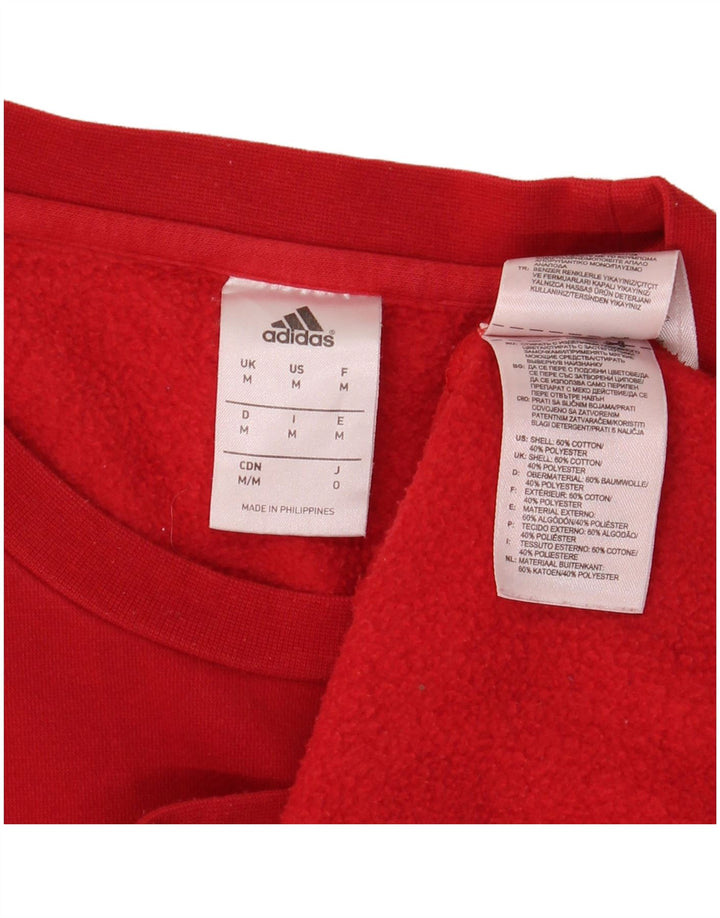 Sudadera ADIDAS Hombre Jumper Medium Rojo Algodón
