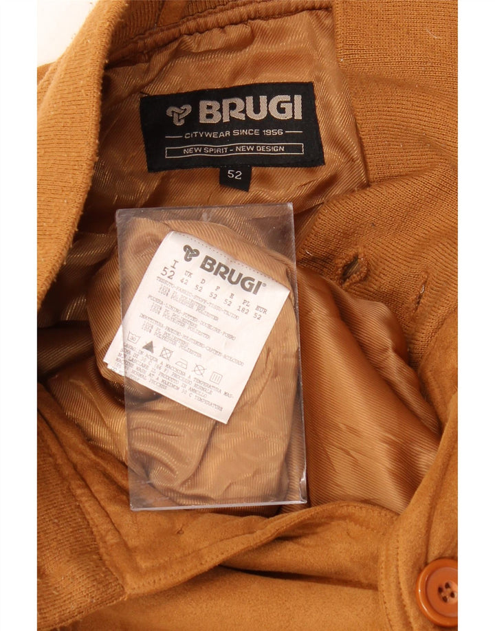 BRUGI Chaqueta Bomber para Hombre UK 42 XL Marrón Poliéster