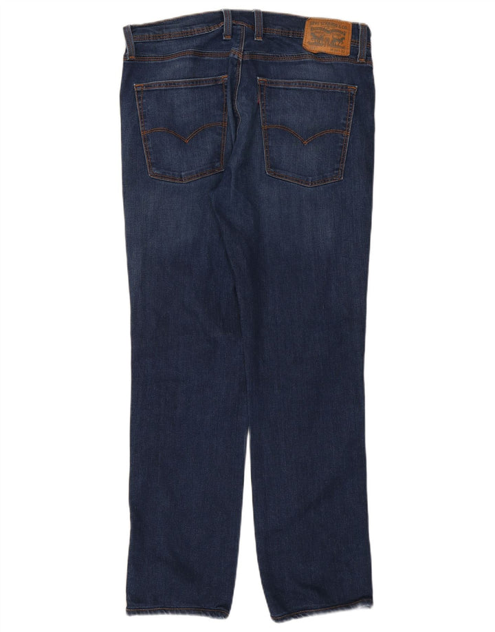 Levi's Hombre 511 Slim Jeans W34 L32 Algodón Azul
