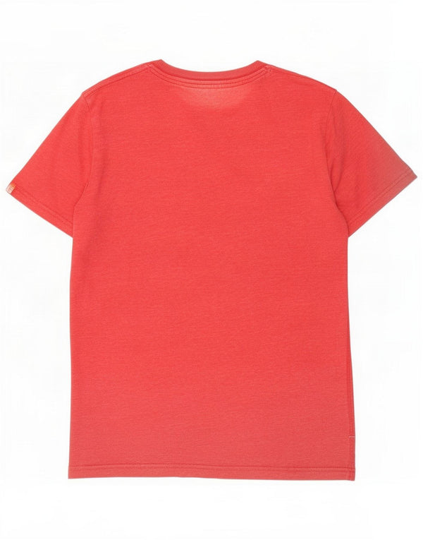 Superdry Hombre Camiseta Gráfica Top XL Algodón Rojo