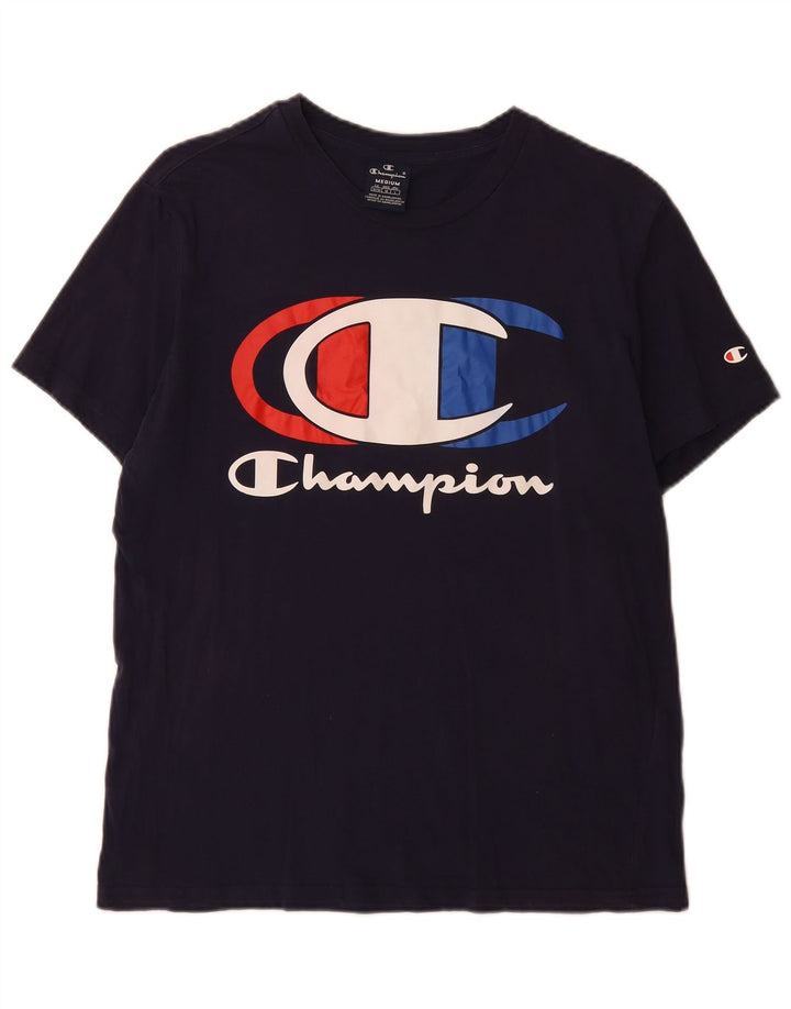 Champion Camiseta Gráfica Para Hombre Top Medium Azul Marino
