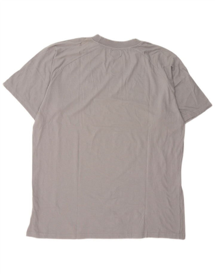 Kappa Camiseta Hombre Top 2XL Gris Algodón