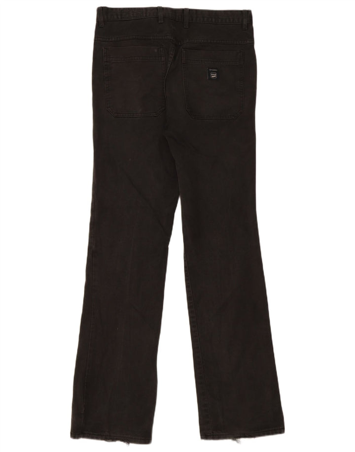 Pantalones casuales con corte de bota para hombre Gas W31 L32 Negro