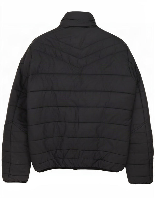 Diesel Chaqueta acolchada para hombre UK 40 Large Nylon gris