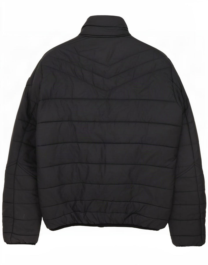 Diesel Chaqueta acolchada para hombre UK 40 Large Nylon gris