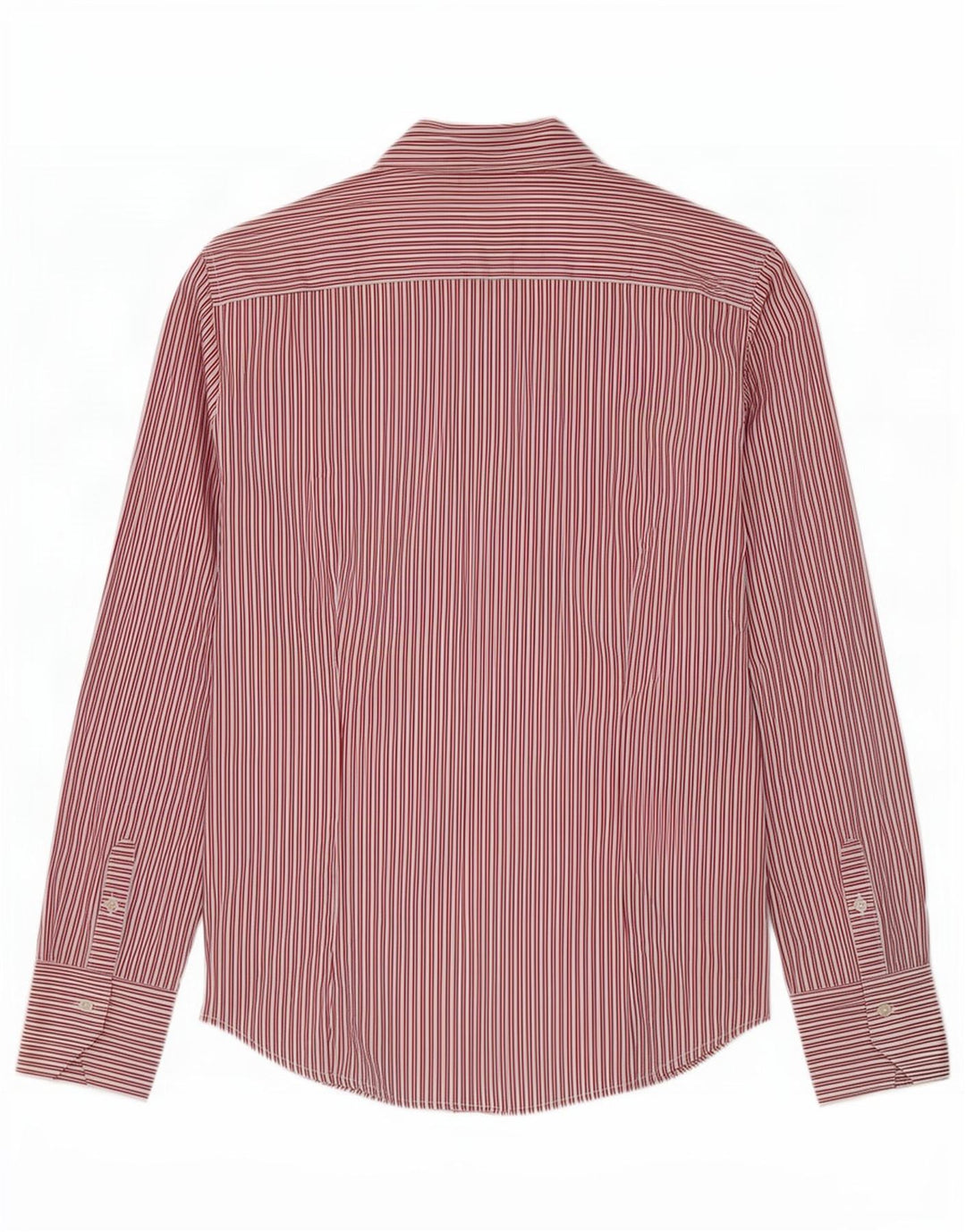 Camisa Benetton Mujer UK 44 Large Rojo Raya diplomática