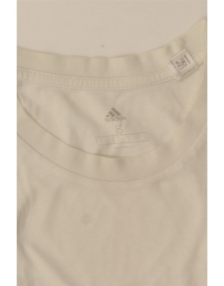 Adidas Hombre Camiseta Top Small Blanco