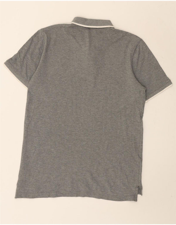 Polo Puma Hombre Algodón Gris Medio