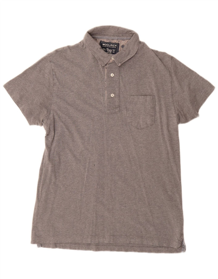 Woolrich Polo Hombre XL Algodón Gris
