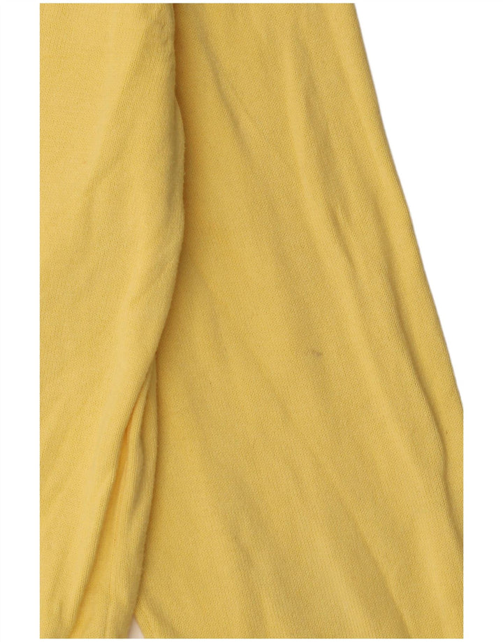Tommy Hilfiger Jersey con Cuello en V para Hombre de algodón Amarillo Medio