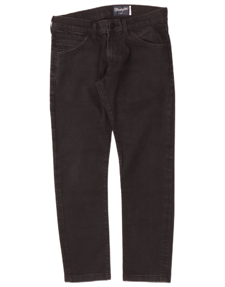 Wrangler Bryson Slim Jeans para Hombre W30 L28 Algodón Negro