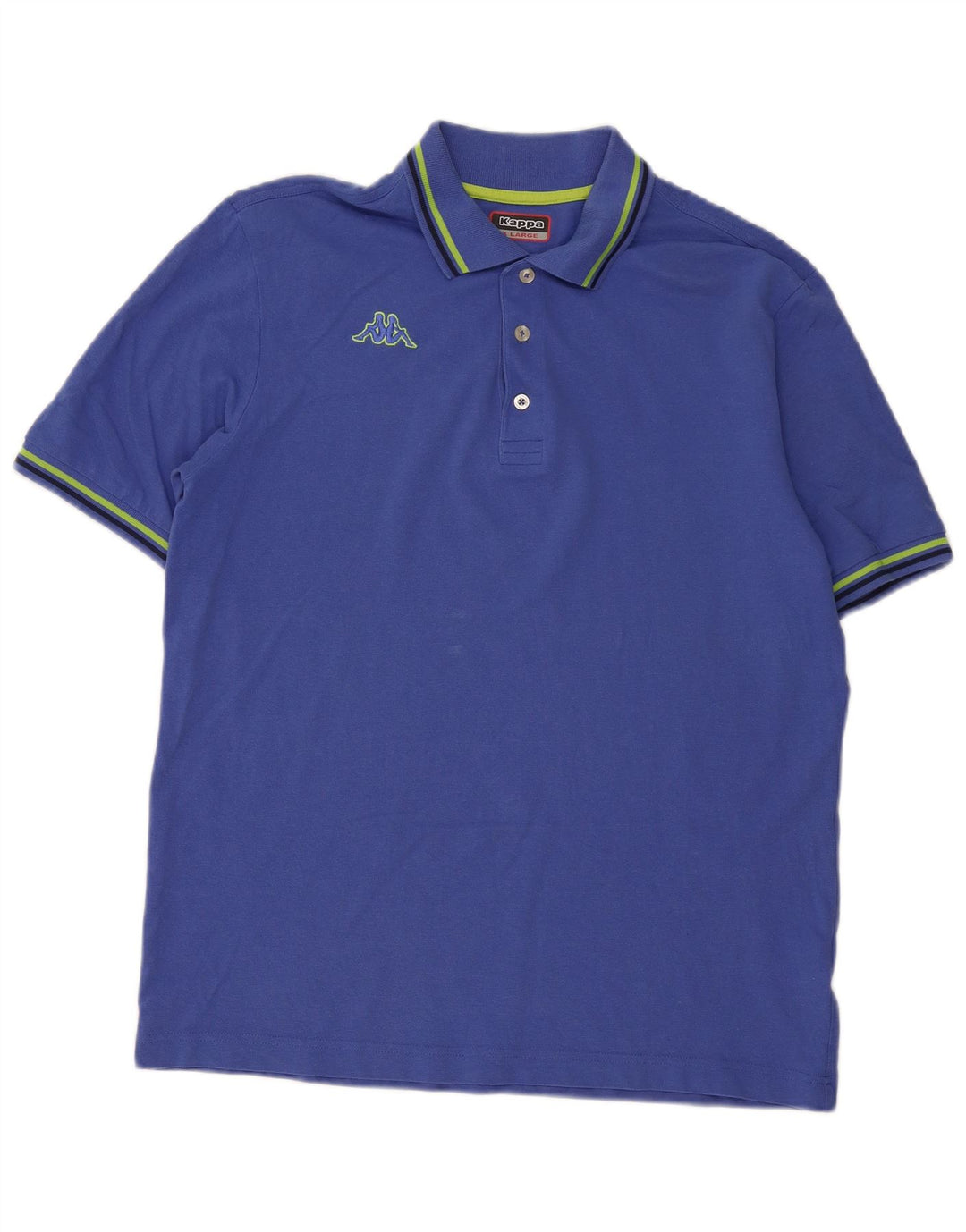 Kappa Polo Hombre XL Algodón Azul