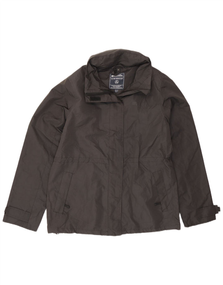 Chaqueta impermeable con capucha para mujer Mountain Warehouse UK 40 Mediana Poliamida negra
