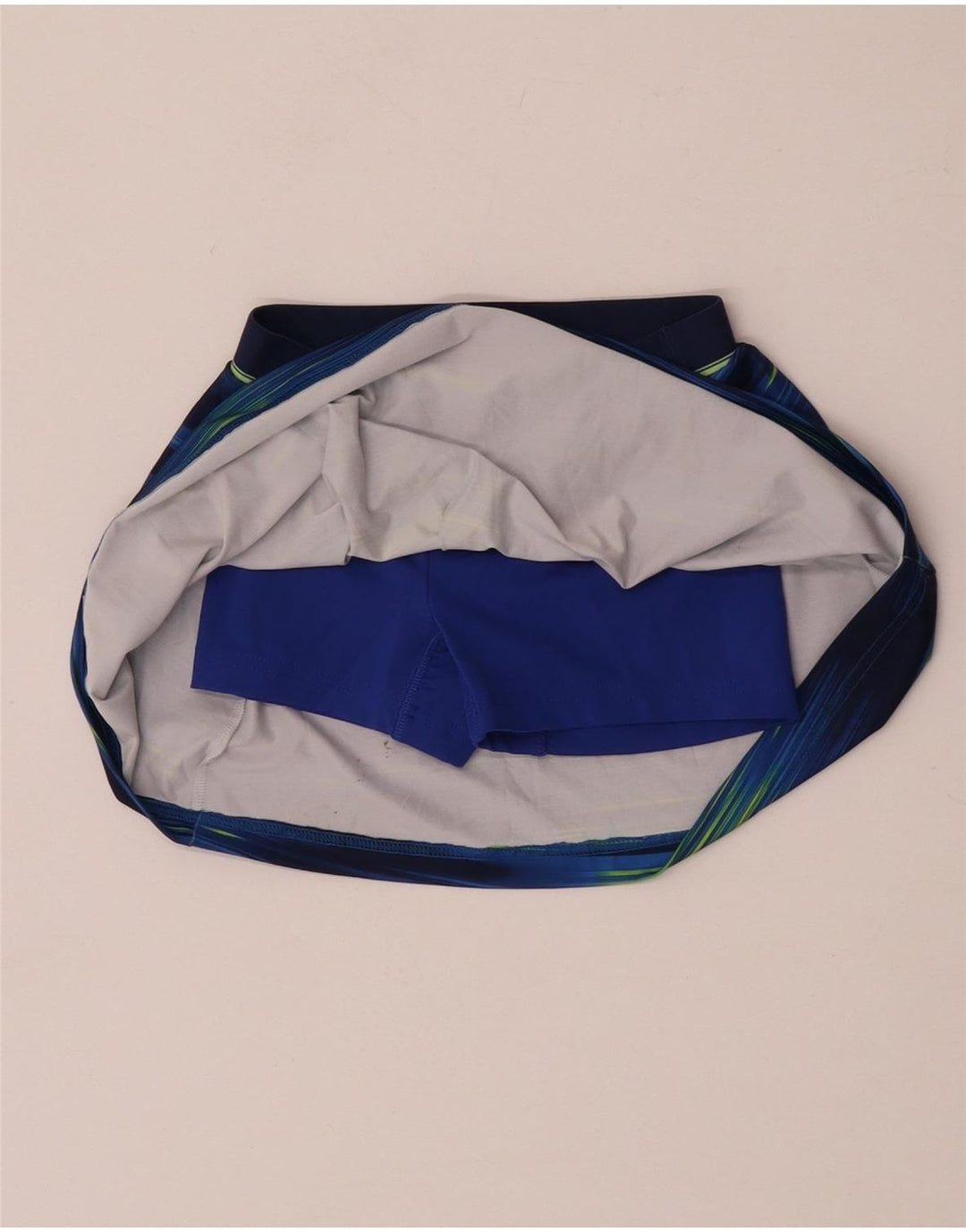 Adidas Niña Climalite Skort 7-8 Años Azul Marino Rayas Poliéster