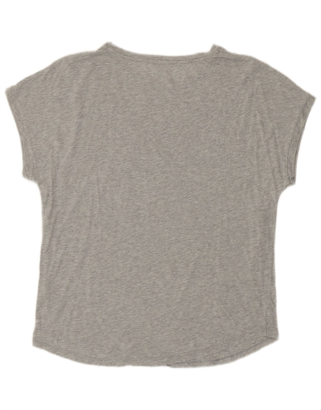 UNITED COLORS OF BENETTON Camiseta gráfica para mujer Top UK 44 Gris medio