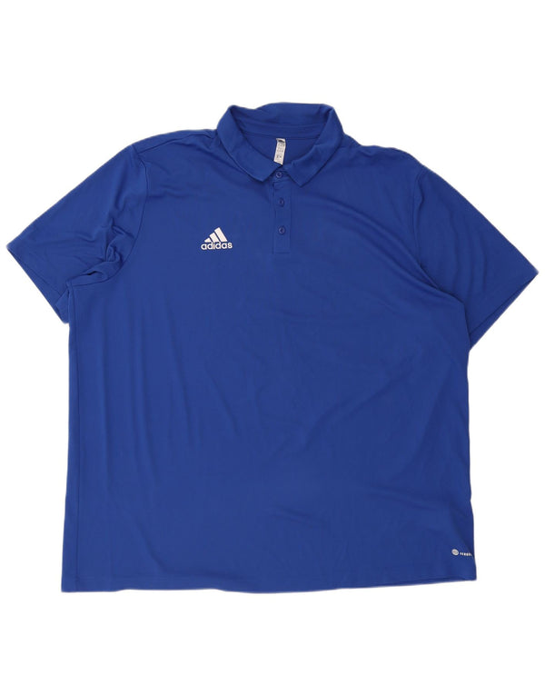 Adidas Polo Aeroready para hombre 3XL Poliéster azul