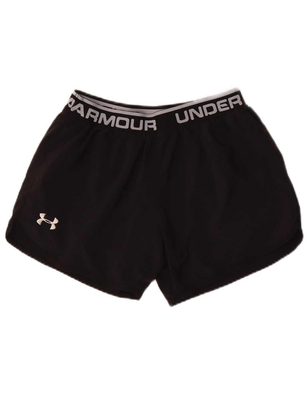 UNDER ARMOUR Pantalones cortos deportivos con gráficos ajustados para niñas 13-14 años XL Negro