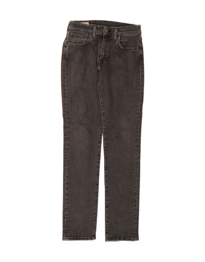 LEVI'S Womens 511 Slim Jeans W28 L32 Grey Cotton Vintage Levi's and Second-Hand Levi's from Messina Hembry 