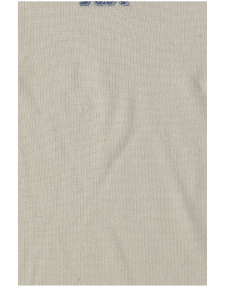Kappa Polo De Rugby Hombre Mediano Blanco
