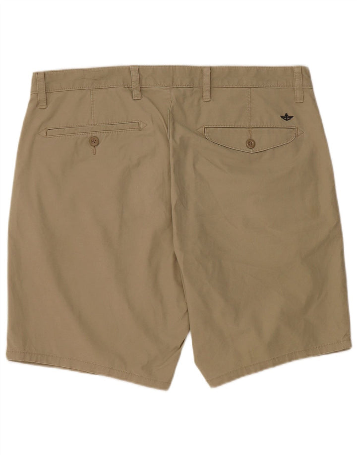 Dockers Pantalones cortos chinos para hombre W36 Large Khaki Cotton