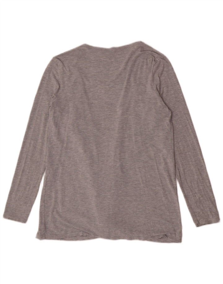 Lipsy Suéter Cárdigan Abierto para Mujer UK 42 Gris Medio
