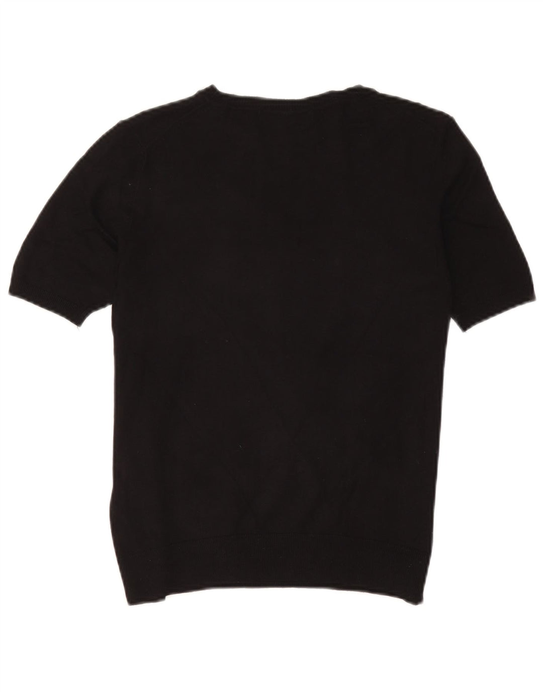 Marks & Spencer Blusa para Mujer Top UK 10 Small Viscosa Negra