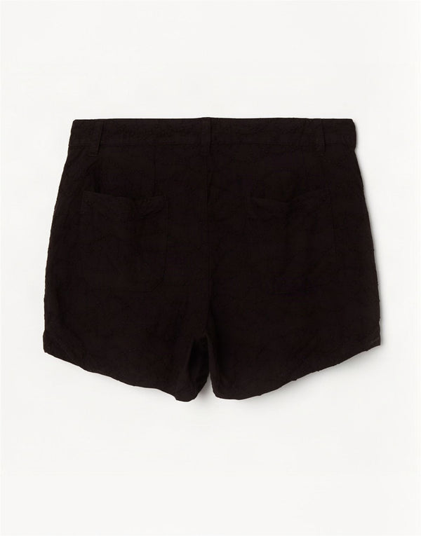 Jack Wills Pantalones cortos chinos para mujer UK 12 Medium W30 Algodón negro