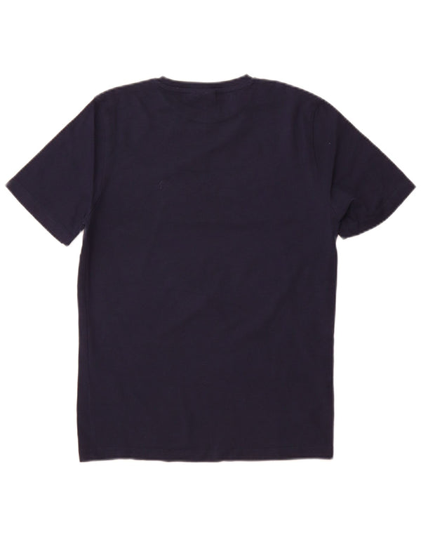 Hugo Boss Boys T-Shirt Top 11-12 Years XS Navy Blue Cotton