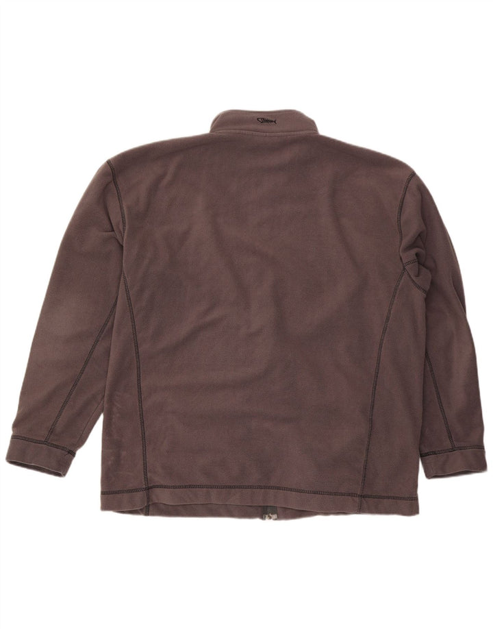 Weird Fish Chaqueta polar para hombre ES 42 XL Poliéster gris