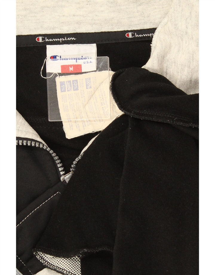 Champion Chaqueta De Chándal Con Estampado Gráfico En Color Negro Mediano Para Hombre