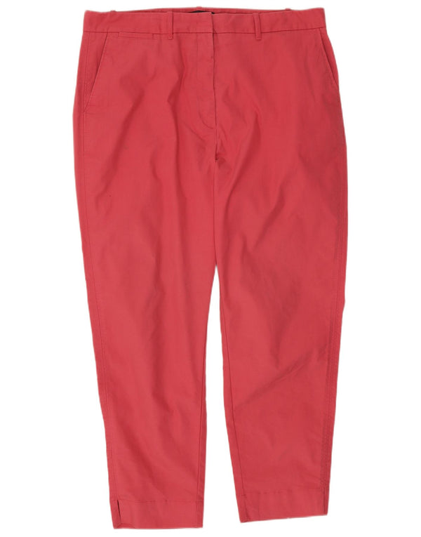 Marks & Spencer Pantalones chinos de cintura alta para mujer UK 18 XL W36 L26 Rosa